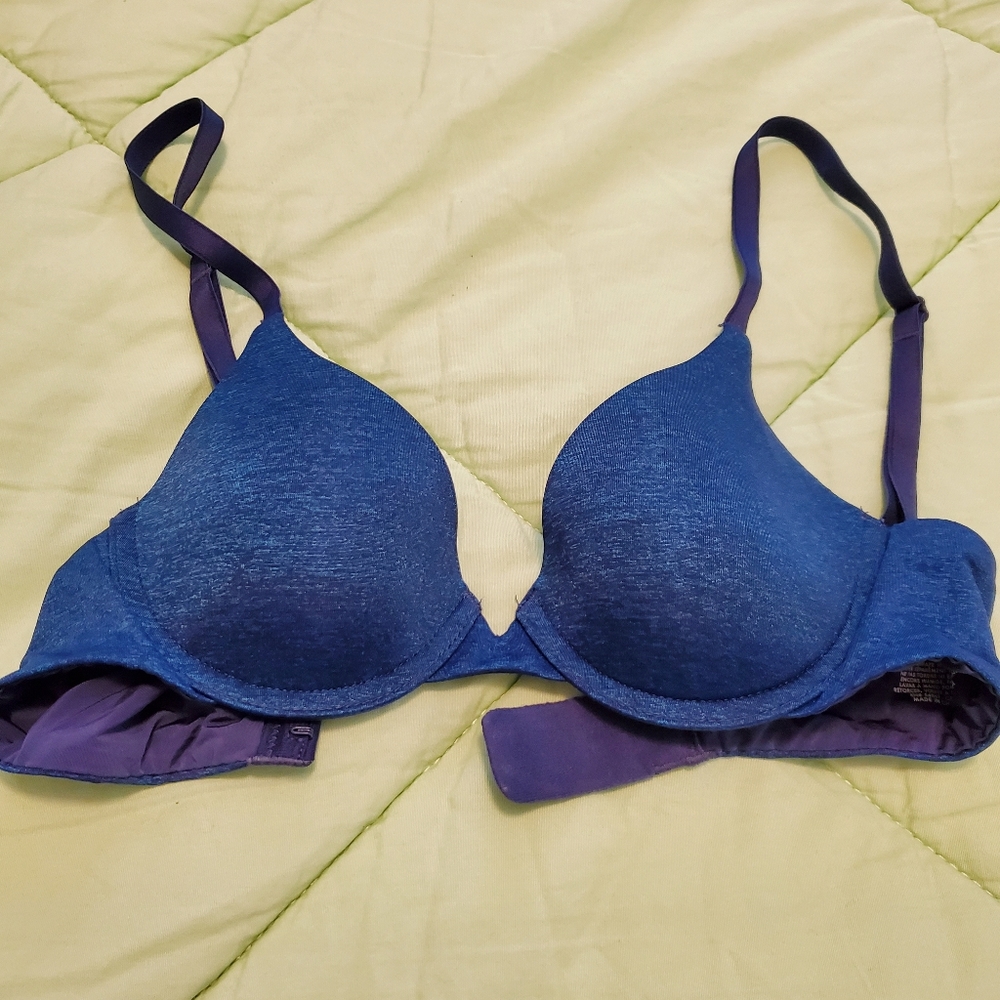 Victoria's Secret Blue-Colored Bra 32A